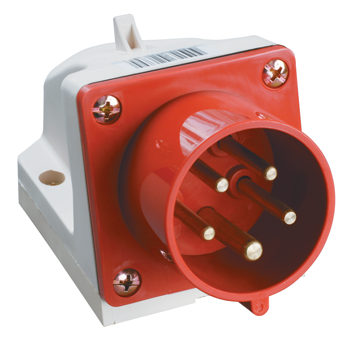 Силовой разъем IEK ССИ-515 PSR52-016-5 наружной установки 16А 3P+PЕ+N 380В