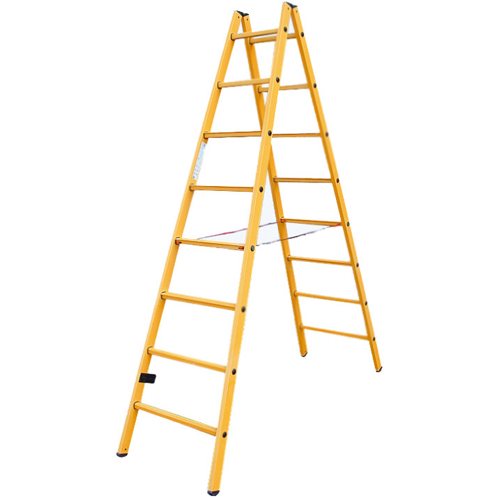 Лестница двухсекционная расставная из стекловолокна Krause Stabilo 819734 2х8
