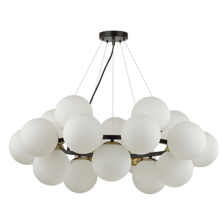 Люстра Lumion Melona Moderni LN23 121 6508/20 E14 20x40W чёрный/белый