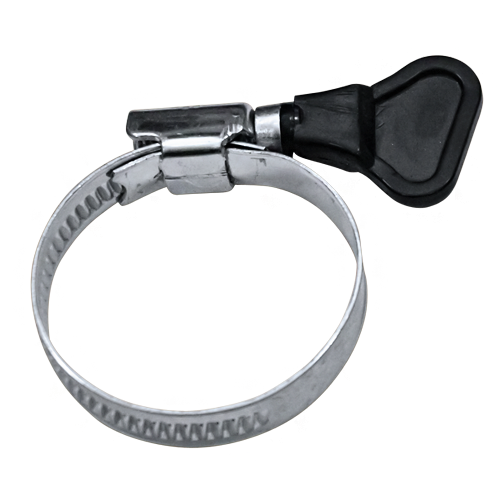 Хомут обжимной Fit 99364т 80-100 мм накатной с ключом