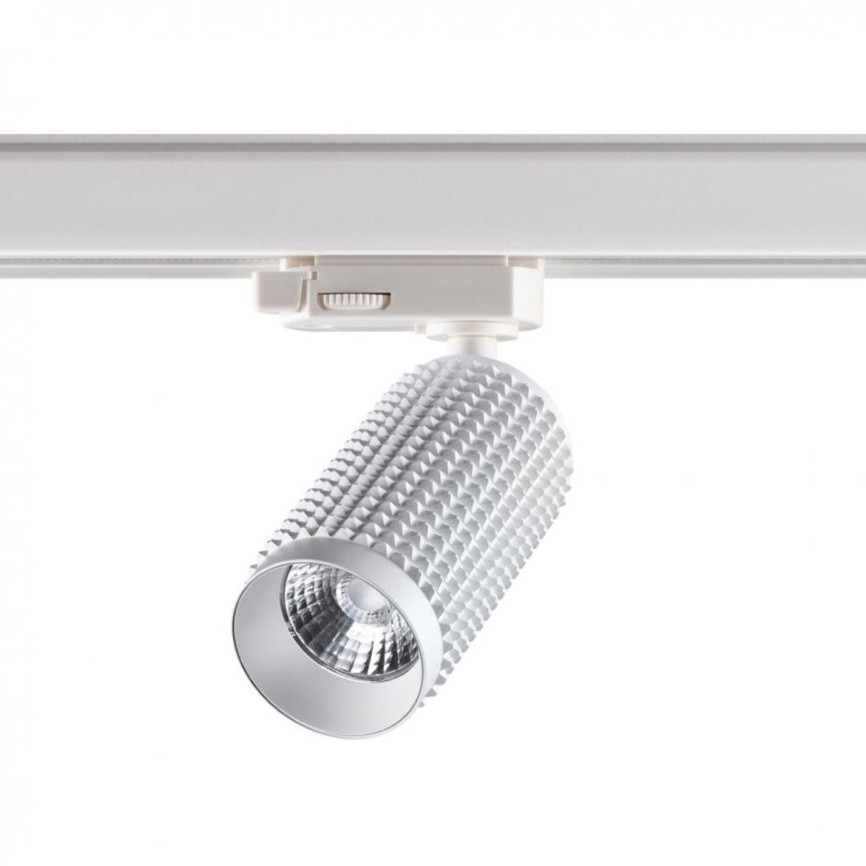 Светильник трековый Novotech Mais Led Port NT21 084 358499 трехфазный 4000K 12W белый