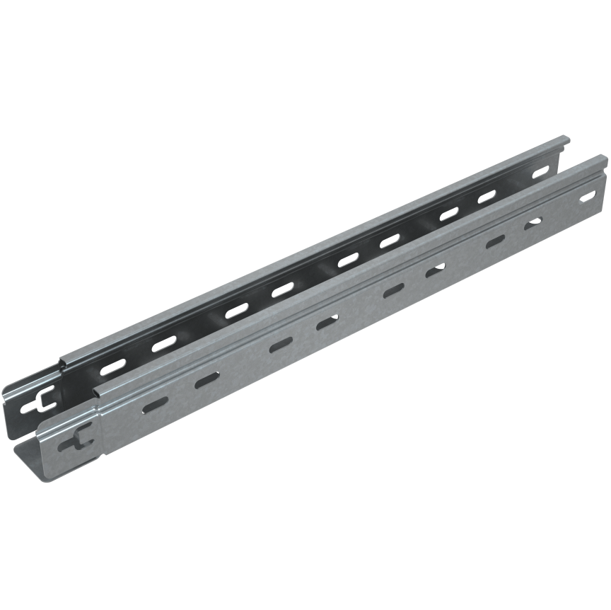 Лоток перфорированный КМ Быстрый монтаж Плюс PL0195 LPplus50-50-0.55-3000 L3000 50х50 мм