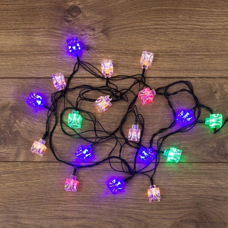 Гирлянда светодиодная Neon-Night 303-061 Кубики 20 LED RGB