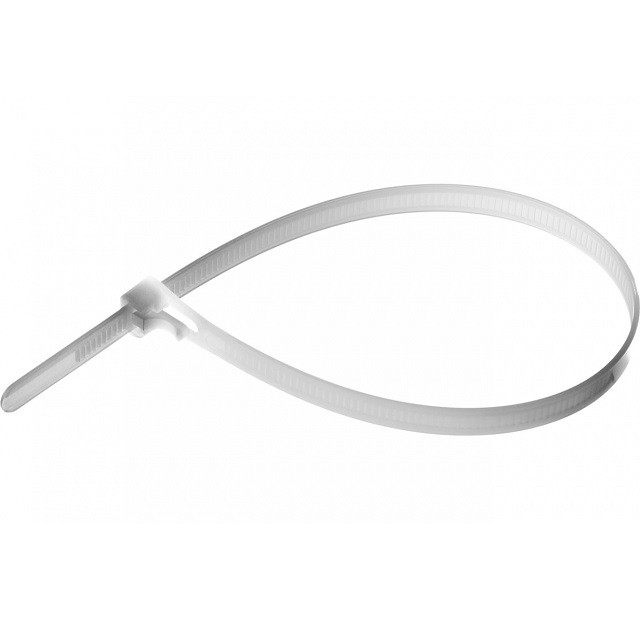 Хомут нейлоновый General Lighting Systems GNC-48-350-W 475312 4,8х350 мм белый 100 штук