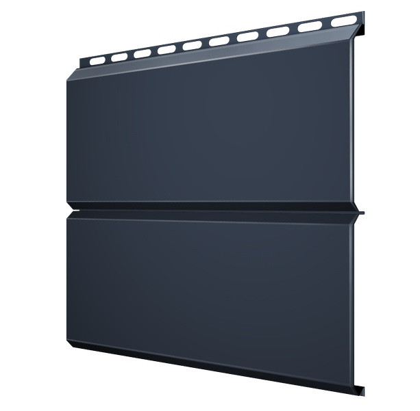 Сайдинг Grand Line Optima Экобрус Satin 0,5 мм Ral 7024 резка