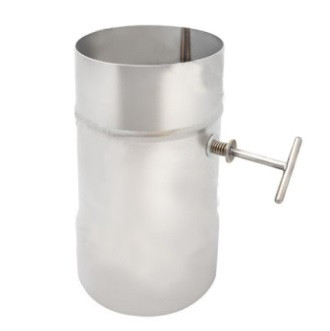 Шибер для дымохода поворотный Eco Flue 1 мм D150 мм