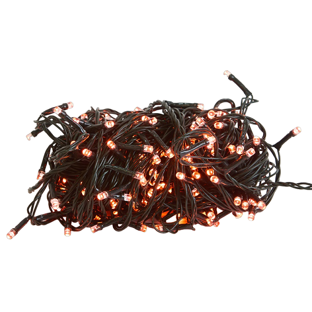 Гирлянда светодиодная Uniel UL-00010894 ULD-S2000-200/DGA IP20 Amber 20 м