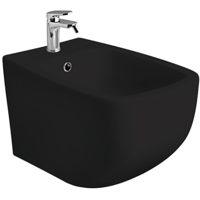 Биде подвесное Axa White Jam 3312807 520х340 мм Black Matt