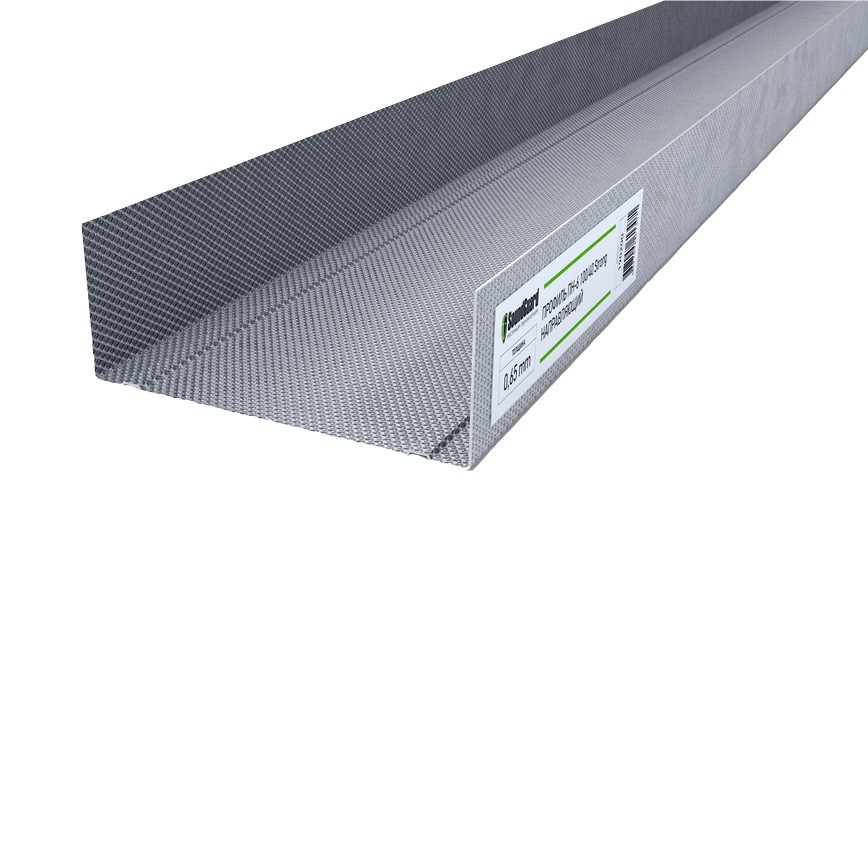 Профиль направляющий SoundGuard Strong ПН-6 100х40х0,65 мм