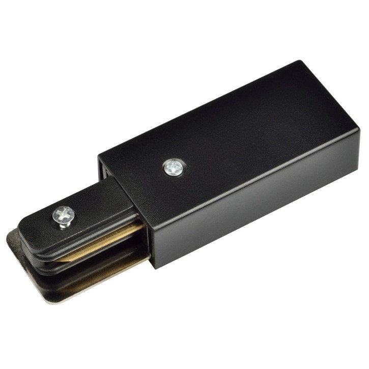 Ввод питания для однофазного шинопровода Vople UBX-Q121 K01 Black 1 Polybag черный