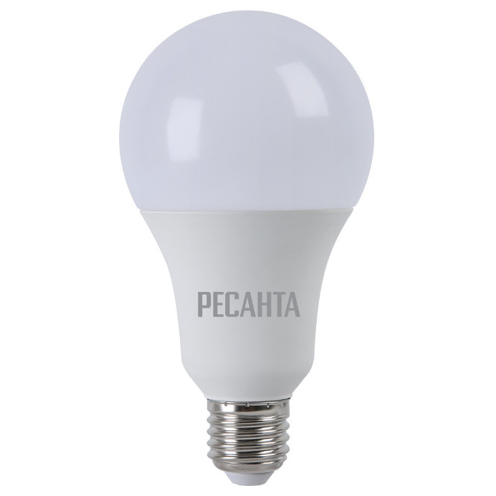 Лампа светодиодная Ресанта LL-R-A80-20W-230-4K-E27 76/1/22 20 Вт Е27