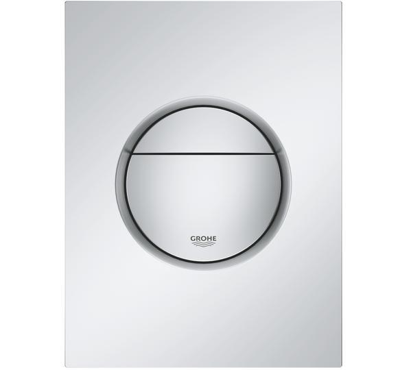 Клавиша смыва Grohe Nova Cosmopolitan 37601P00 размер S матовый хром