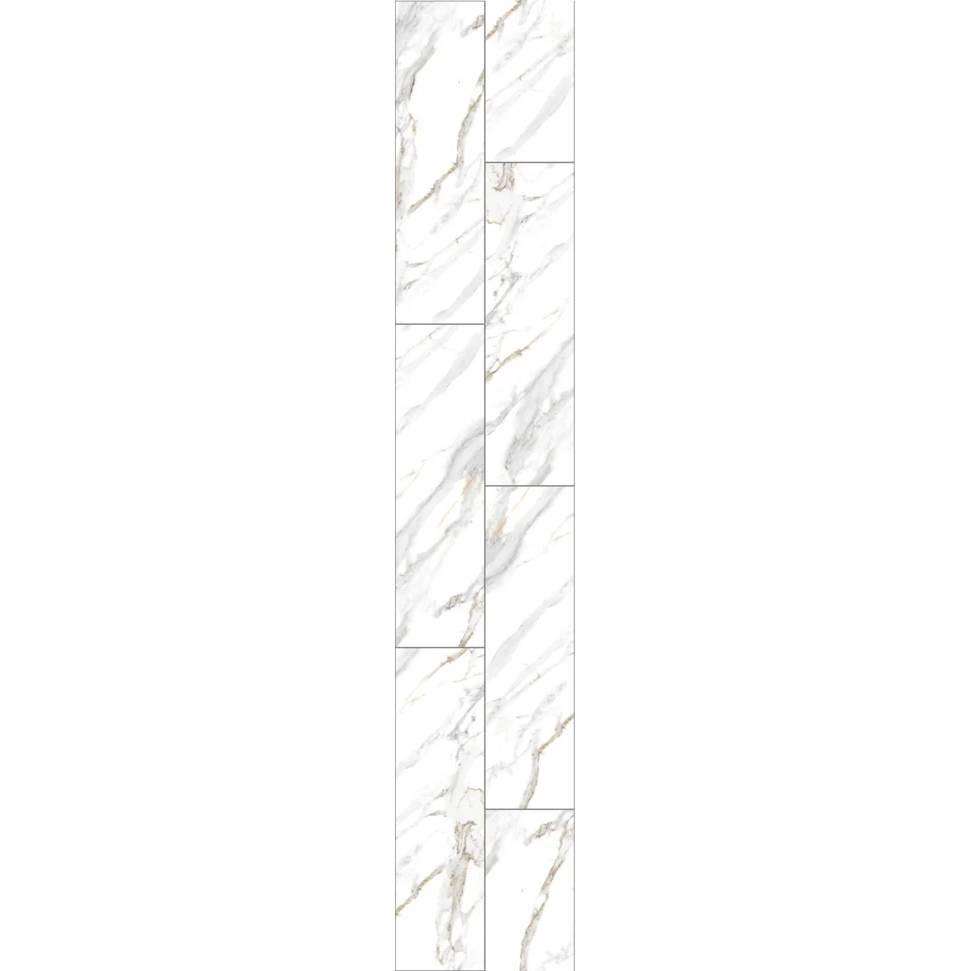 Панель стеновая ПВХ Панельпласт Ultra Marble Moonstone motion 2700х250х8 мм