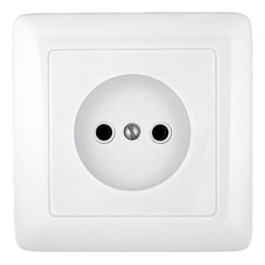 Розетка Schneider Electric Хит RS10-132-B одноместная белая