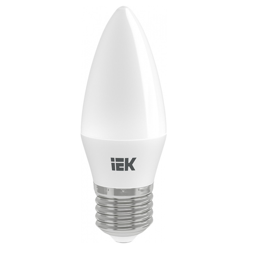 Лампа светодиодная IEK LLE-C35-7-230-30-E27 ECO C35 7Вт 3000К
