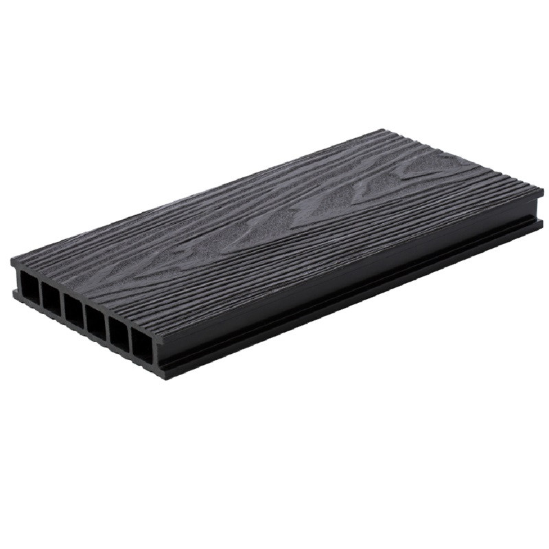 Доска террасная Polywood Duo 3D графит 4000х150х28 мм