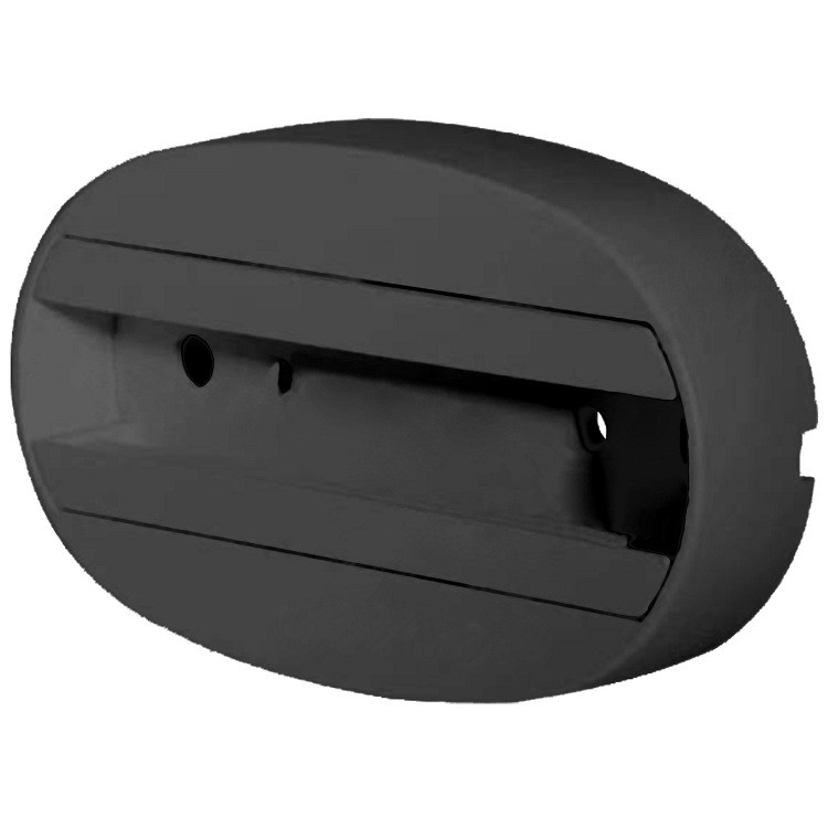 Чашка потолочного крепления Volpe UBX-Q122 G81 Black 1 Polybag однофазная черная