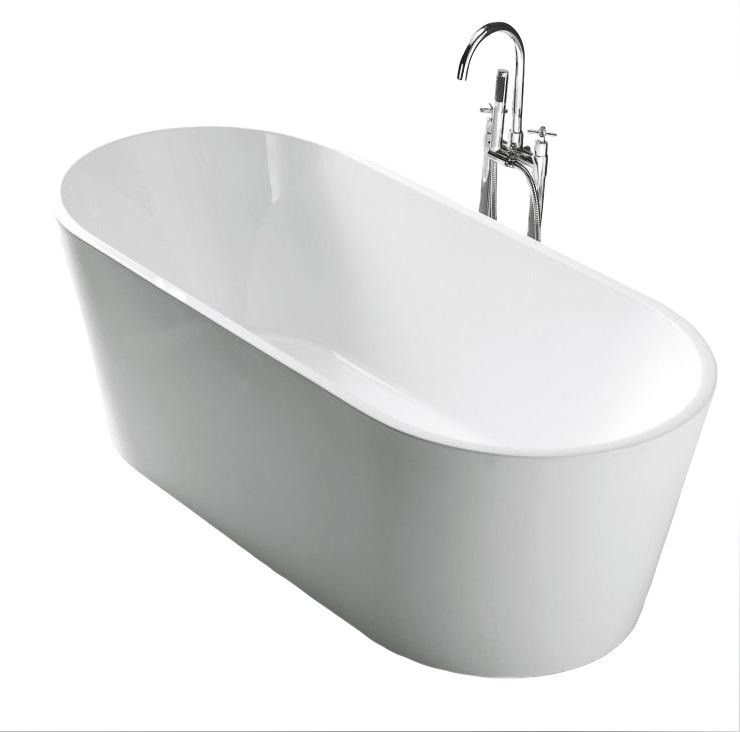 Ванна акриловая BelBagno BB202-1600-800 160x80 см