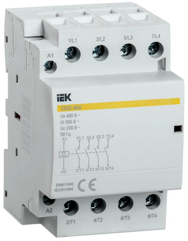 Контактор модульный IEK MKK21-25-40 КМ25-40М AC/DC
