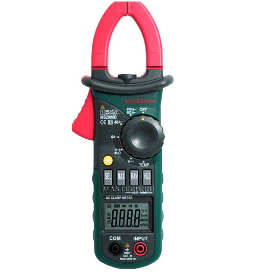Клещи токоизмерительные Mastech MS2008B