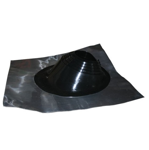 Проход кровли для дымохода Eco Flue Master Roof угловой D200-300 мм черный