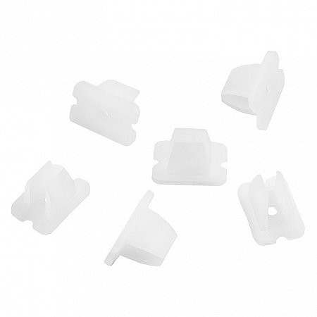 Скоба General Lighting Systems GSC12-C-IP20-NL-RGB 520208 для крепления гибкого неона RGB 10 штук