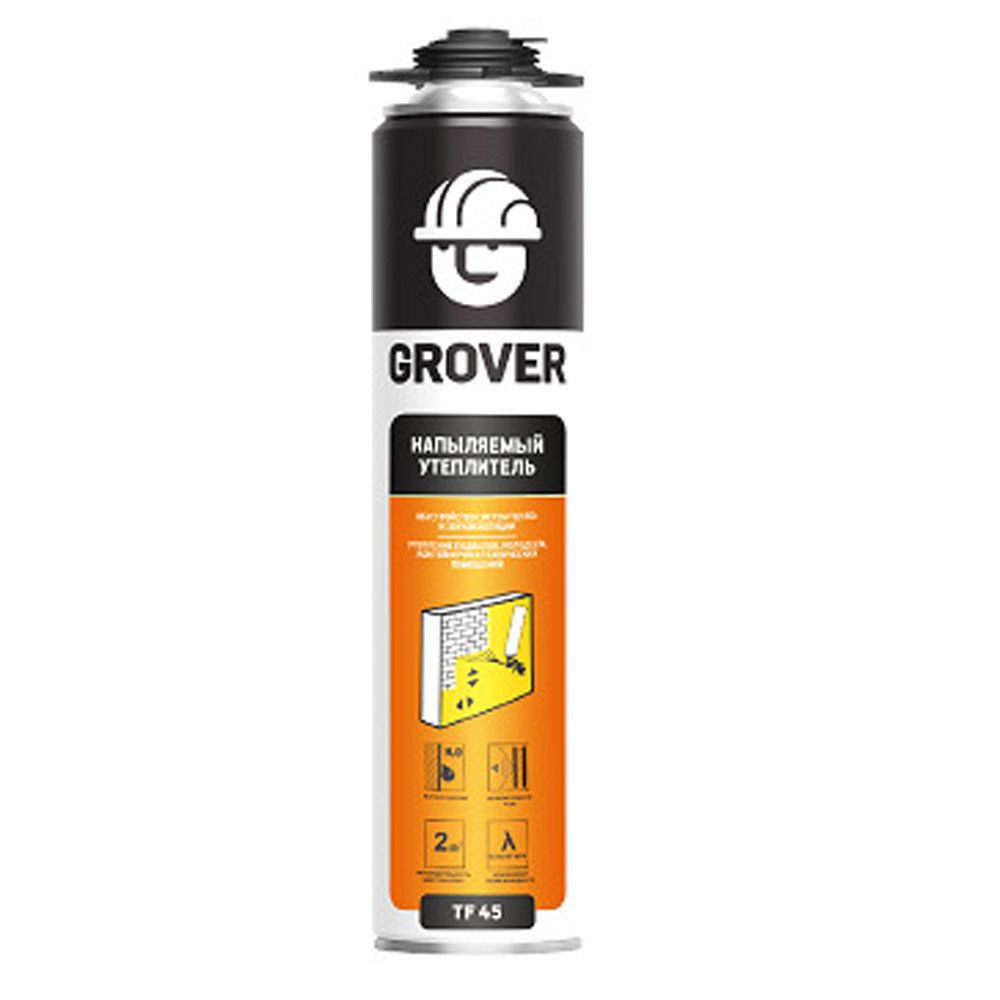 Пена-утеплитель профессиональная Grover TF45 всесезонная 750 мл