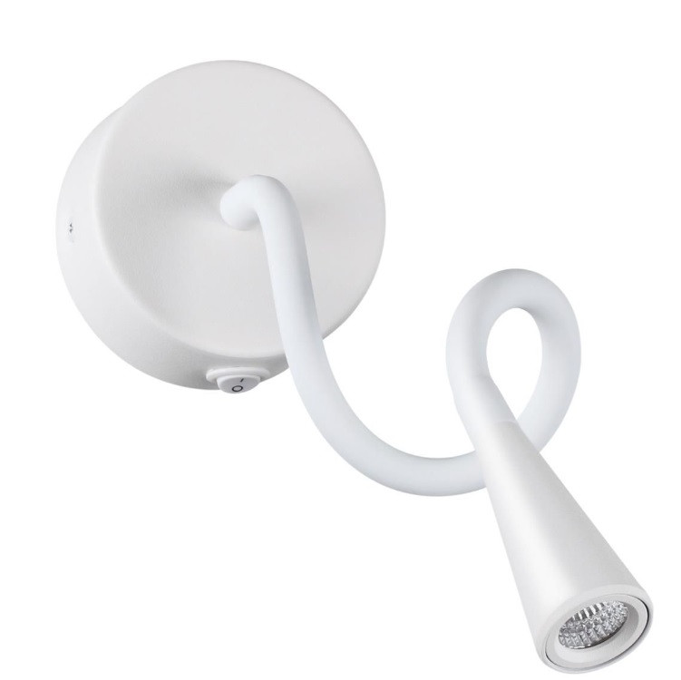 Бра Odeon Light Odds Hightech ODL21 287 4255/3WL 3000K 3W белый