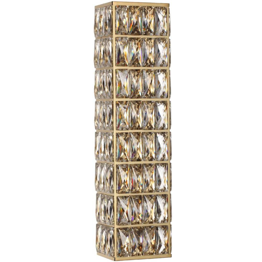 Светильник настенный Odeon Light Panta L-Vision ODL24 481 золото Led 9W 4000K 508 Лм