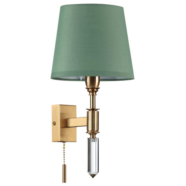 Бра Odeon Light London Modern ODL_EX22 115 4887/1W E14 1x40W бронзовый/зеленый