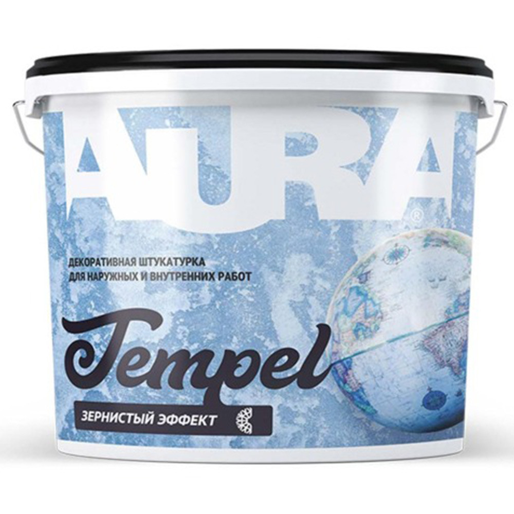 Штукатурка декоративная Aura Dekor Tempel белая 15 кг