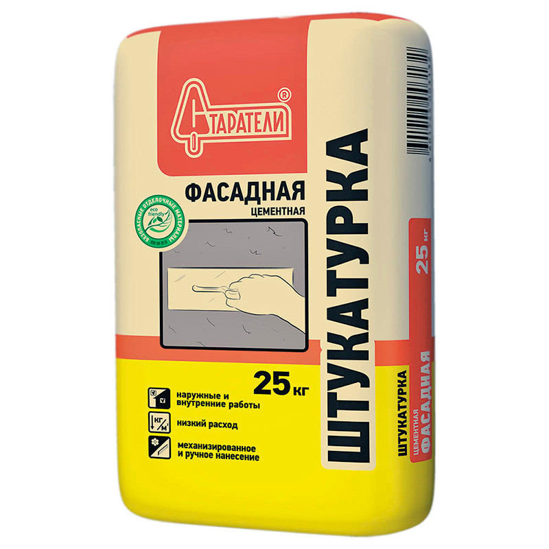 Штукатурка фасадная цементная Старатели 25 кг