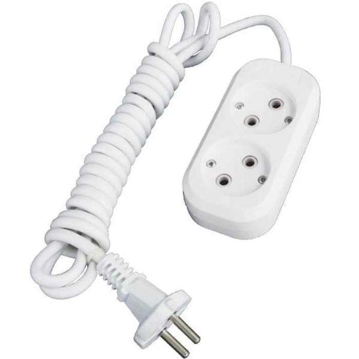 Удлинитель UNIVersal 9631960 без заземления 2х3 м 10А IP20