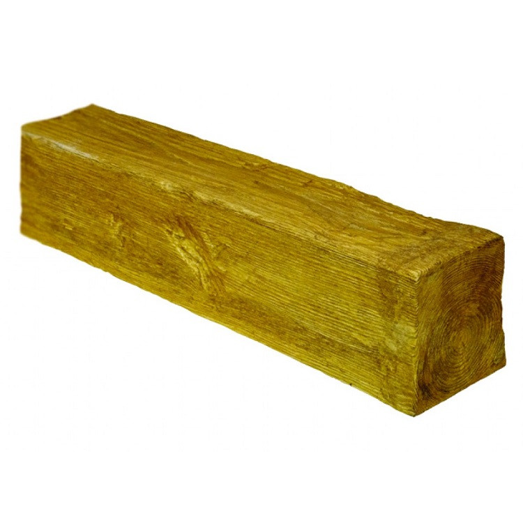 Балка декоративная из полиуретана Fabello Decor Модерн ED 107 светлая 4000х90х60 мм