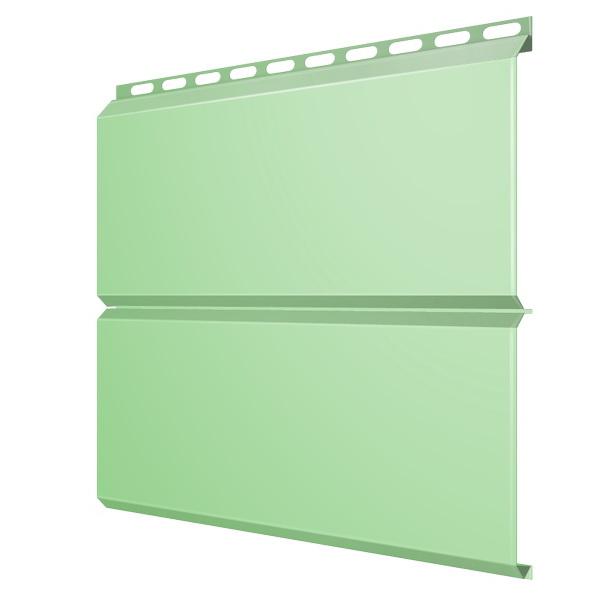 Сайдинг Grand Line Optima Экобрус Satin 0,5 мм Ral 6019 резка