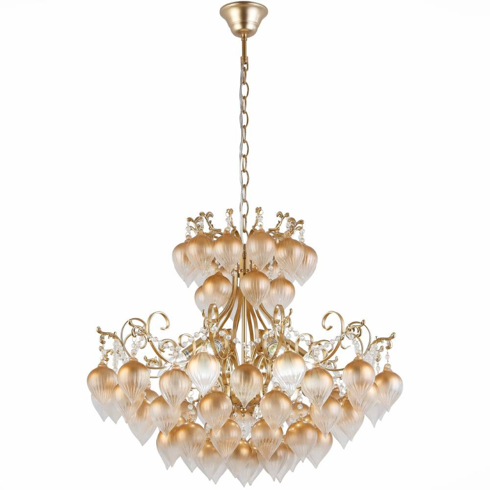 Люстра подвесная ST Luce Frutti SL659.303.06 золотистый/золотистый E14 6х40W