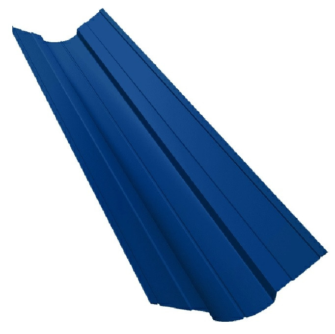 Ендова верхняя фигурная Grand Line Satin Ral 5005 150х150 мм резка