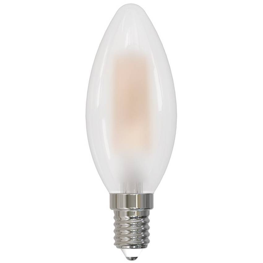 Лампа светодиодная диммируемая Volpe LED-C37-6W/3000K/E14/FR/DIM/SLS