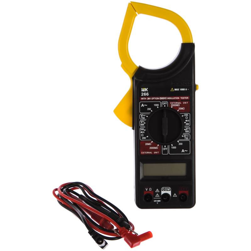 Клещи токоизмерительные IEK Expert TCM-1S-266