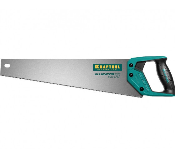 Ножовка для точного реза Kraftool 15203-40 Alligator Fine 400 мм 11 TPI 3D зуб