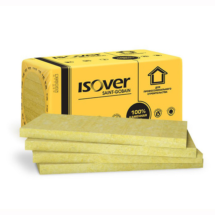 Базальтовая вата Isover Фасад-мастер 1000x600x100 мм 3 плиты в упаковке