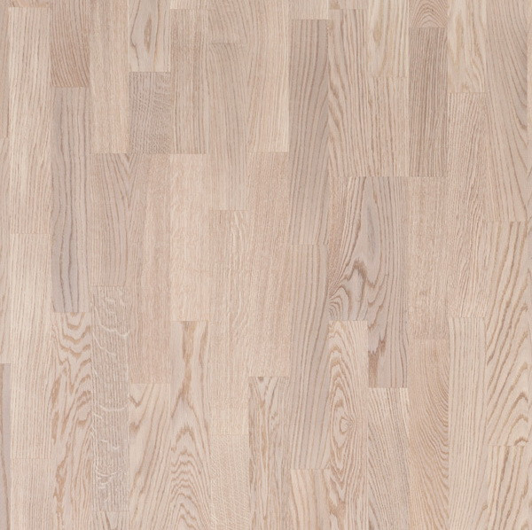 Паркетная доска Floorwood FW Oak Richmond white matt lac Дуб Натур 3S трехполосная