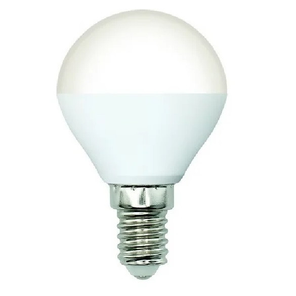 Лампа светодиодная Volpe LED-G45-5W/4000K/E14/FR/SLS шар Е14 5Вт 4000K
