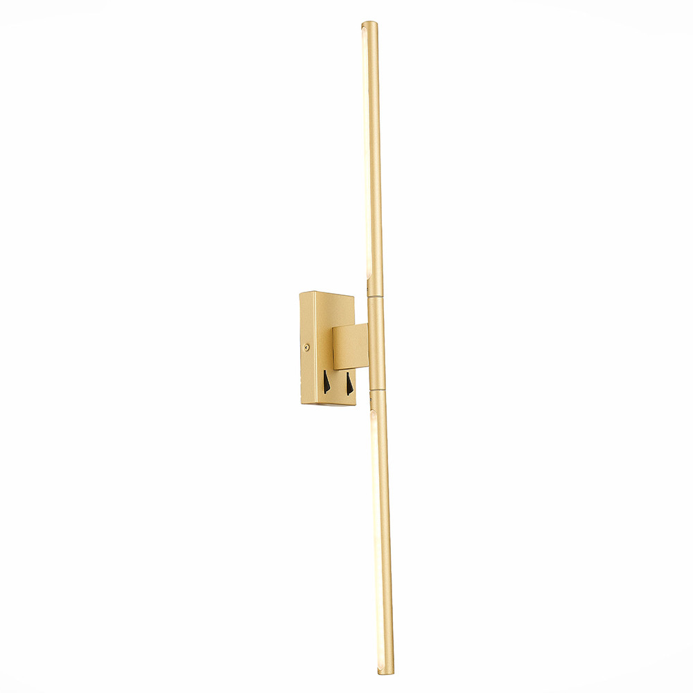 Светильник настенный ST Luce Ralio SL1580.201.01 матовое золото белый LED 1х12W 3200K