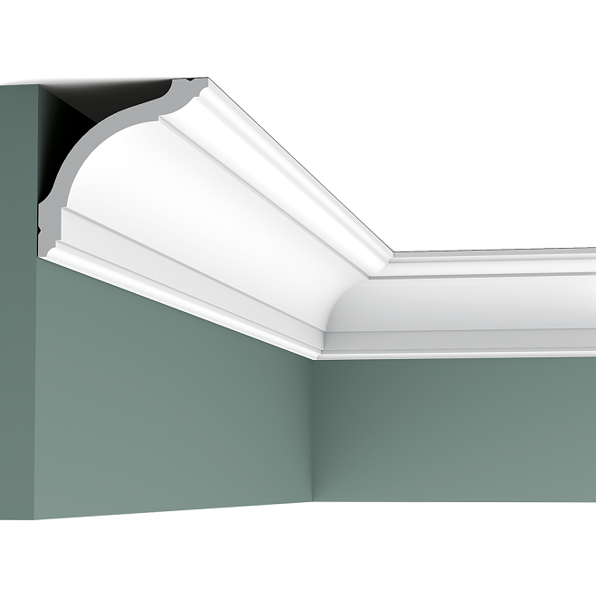 Карниз потолочный из дюрополимера Orac Decor Axxent CX127 2000х94х94 мм
