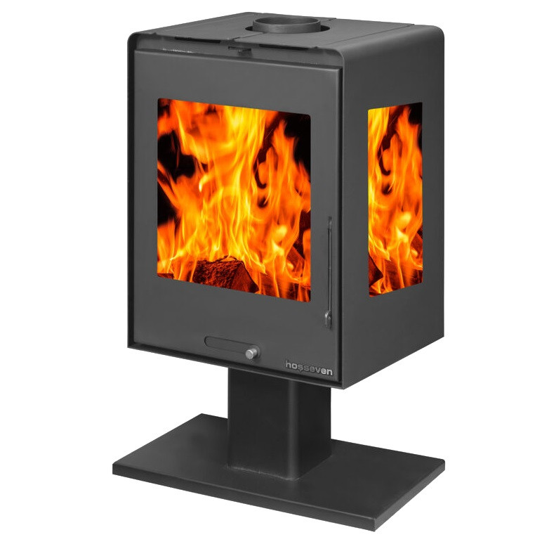 Печь отопительная дровяная Hosseven 5091-P мини