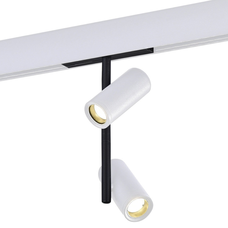 Светильник магнитный трековый ST Luce Skyline 48 ST808.546.16 LED 1х16W 4000K белый/черный