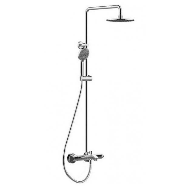 Душевая стойка Bravat Waterfall F639114C-A-RUS с термостатом