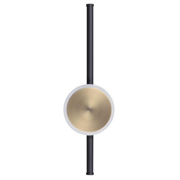 Светильник настенный Odeon Light Stilo 4256/12WL Hightech ODL 21 85 IP20 LED 12W 760Лм 3000K черный античная бронза