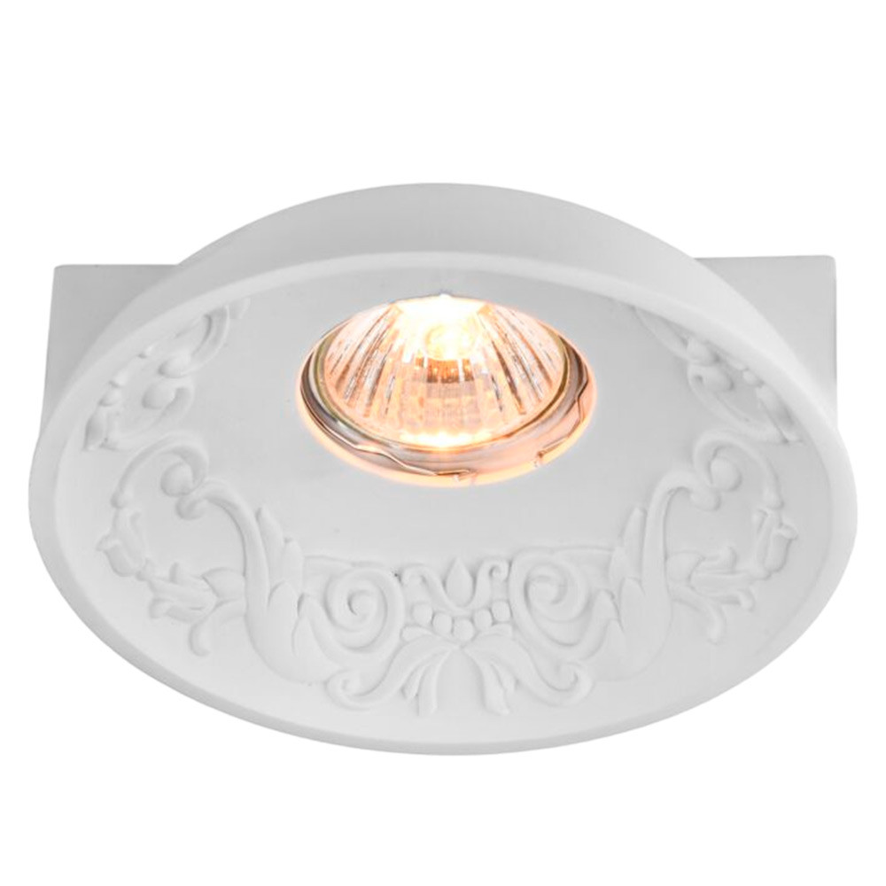 Светильник встраиваемый Maytoni Gyps Classic DL278-1-01-W
